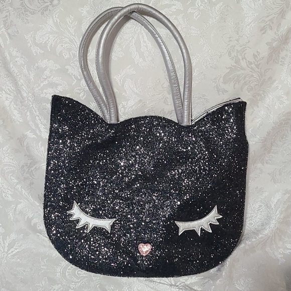 Cute Kitty Bag Handbags - Sequins Kitty Bag